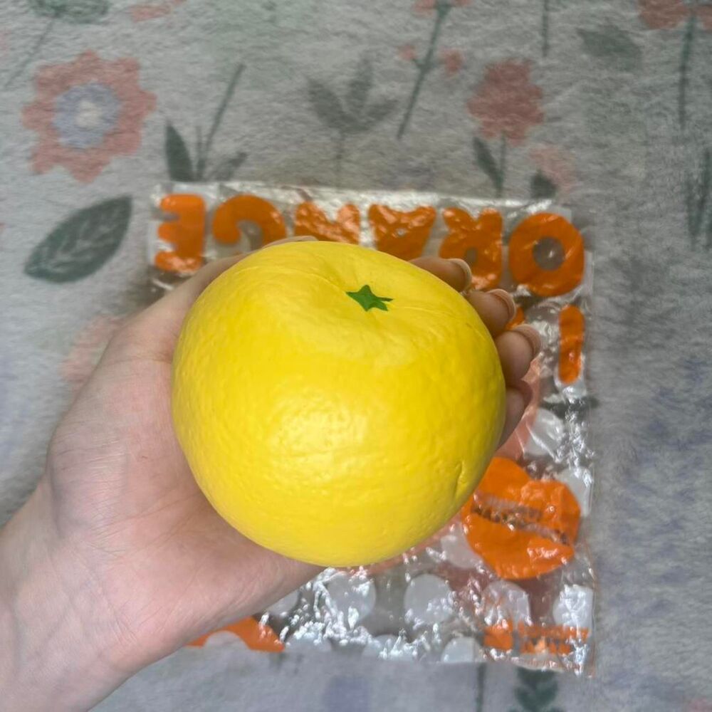 IBLOOM Jumbo Orange kawaii squishy